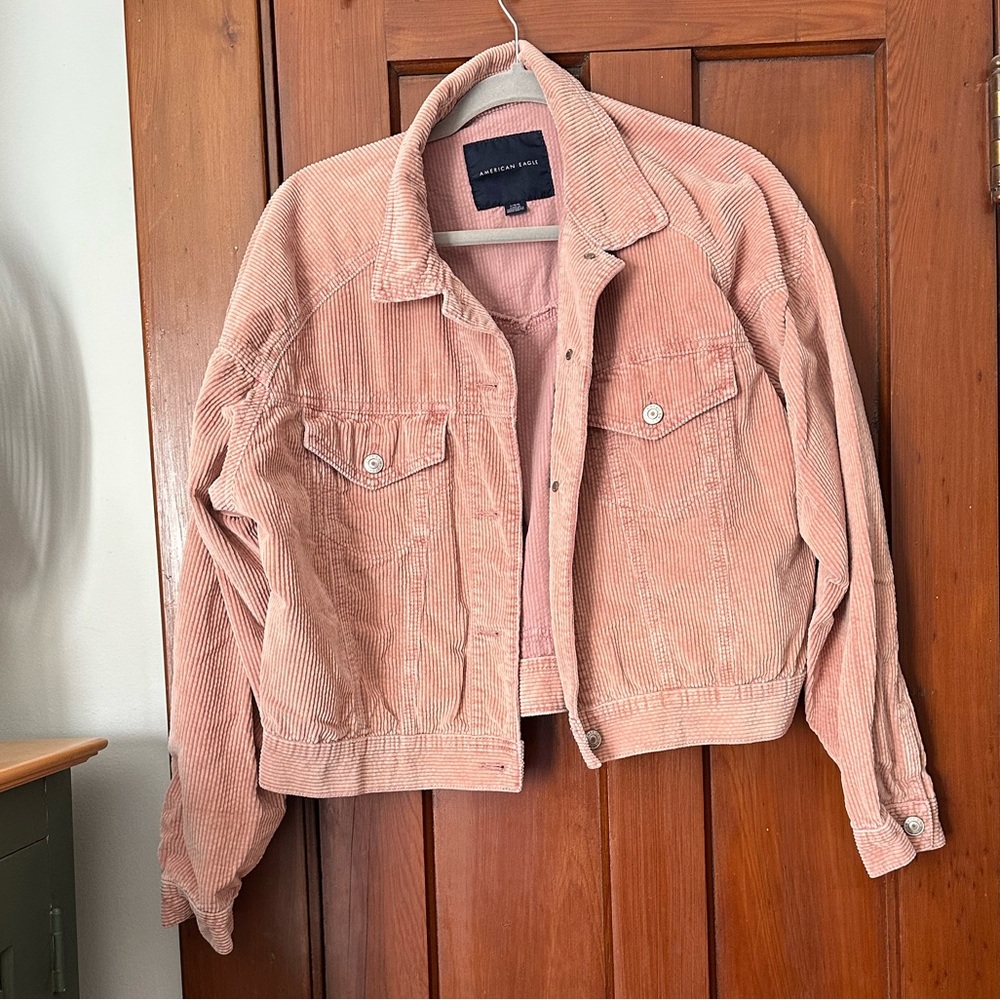 American Eagle Outfitters Blush Corduroy Jacket